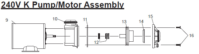 Jacuzzi K Pump Parts