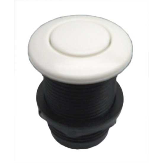 (image for) Air Button, Balboa Water Group/GG, 1-5/16" Hole Size, White