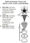 Jacuzzi J-200 Jet Parts 500S Turbo Jet 5" Jet Face (image for) Jacuzzi J-200 Jet Parts 500S Turbo Jet 5" Jet Face