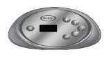 (image for) Jacuzzi J-235, J-245 2 Pump Topside Panel Model Years 2018+
