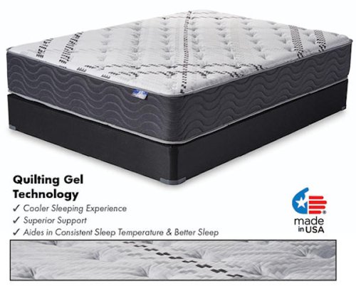 (image for) Smart Value Grandview Cushion Firm Two Sided Flippable Queen Mattress