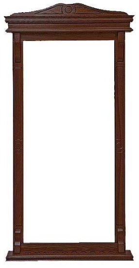 (image for) Wall 10 Cue Rack Mahoghany