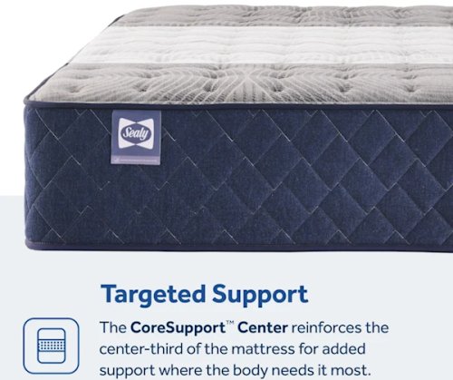 (image for) Sealy Midnight Bliss Medium Queen Mattress Reg $999