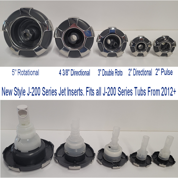 Jacuzzi J-245 Complete Jet Kit 35 Total Jets New Style