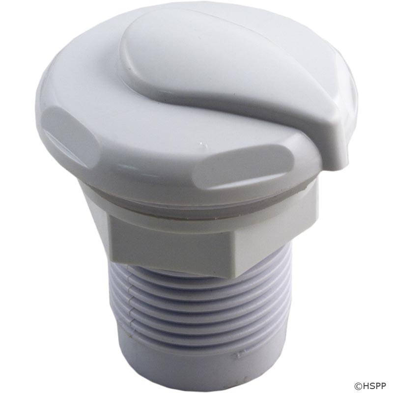 Air Control 1" White Lever Style