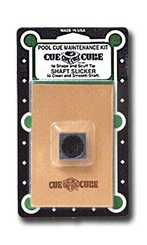 Cue Cube and Shaft Slicker Combo