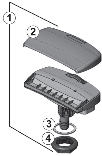 Jacuzzi J-300 Waterfall Assembly 2007 -2013