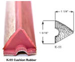 K-55 Cushion Rubbers Set of 6
