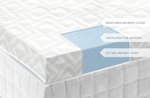 Isolus 2.5" Gel Memory Foam Mattress Topper Isolus 2.5" Gel Memory Foam Mattress Topper