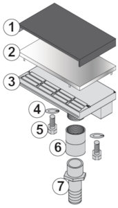 (image for) Jacuzzi J-300 Waterfall Assembly 1996 to 2006